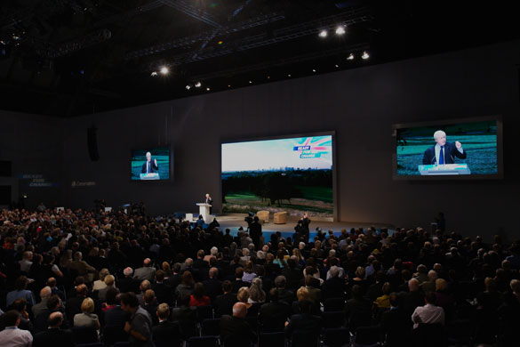 conservative conference: ndon Mayor Boris Johnson addresses the Conservative Party annual conference