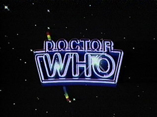 New Dr Who logo: 6 Doctor Who logo used from 1984-1986