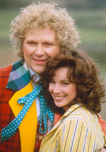 New Dr Who logo: 6th Doctor Who Colin Baker 1984-1986 