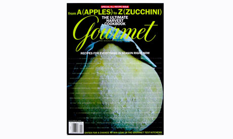 Gourmet magazine from September 2009