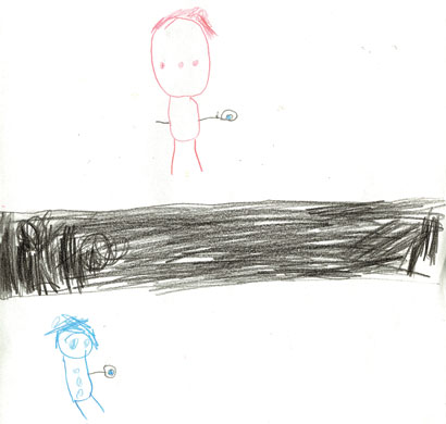 Dream Jobs: A child's drawing of table tennis