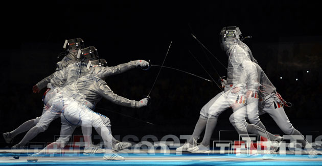 24sport: Nicolas Limbach, right, competing against Luigi Tarantino