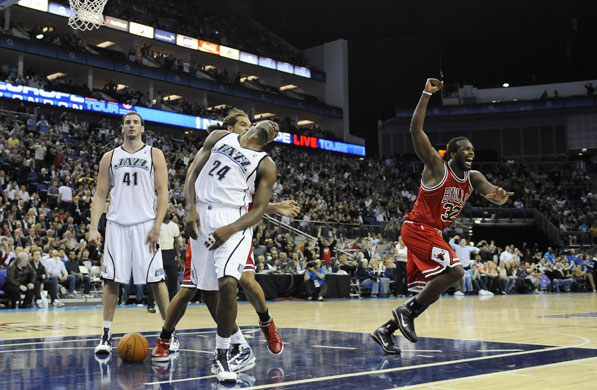 Basketball: Bulls v Jazz