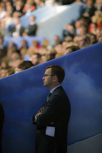 Top Ten Tories: Andy Coulson at the Conservative Party conference 2009 in Manchester