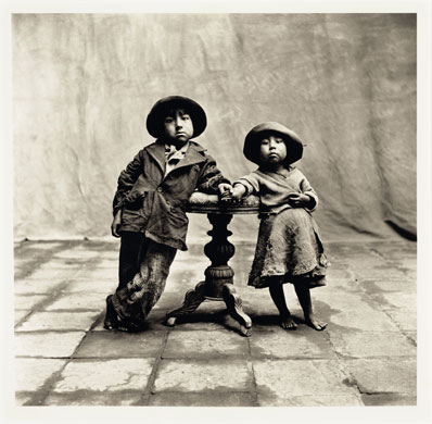 Irving Penn: Irving Penn's 1948 photograph, Cuzco Children, a platinum-palladium print
