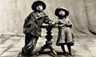 Irving Penn's 1948 photograph Cuzco Children depicting two impoverished Peruvian children posing