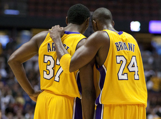 24sport: Ron Artest, Kobe Bryant