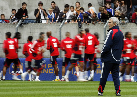 24sport: France team coach Domenech