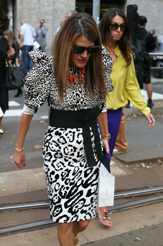 Stylish editors: Anna Dello Russo