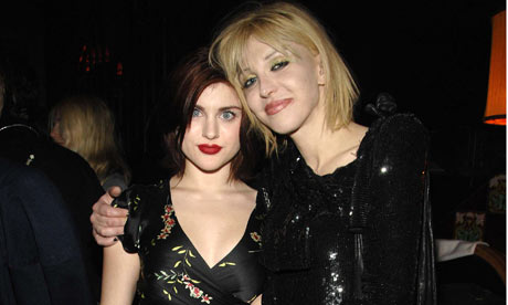 Hole hearted Courtney Love with her daughter Frances Bean