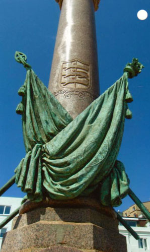 War memorials: Boer War memorial, Hastings, Sussex, erected in 1903