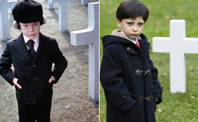 Horror film remakes:  Harvey Stephens/Seamus Davey-Fitzpatrick in The Omen 