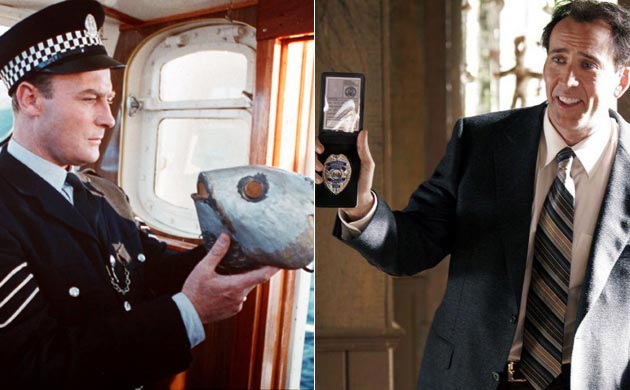 Horror film remakes: Edward Woodward/Nicolas Cage in The Wicker Man