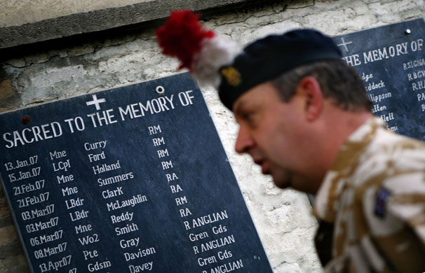 Armistice Day: Remembrance Day ceremony at the British cemetery in Kabul