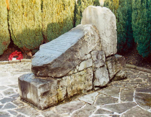 War memorial: The Fallen, Hartington War memorial, Derbyshire