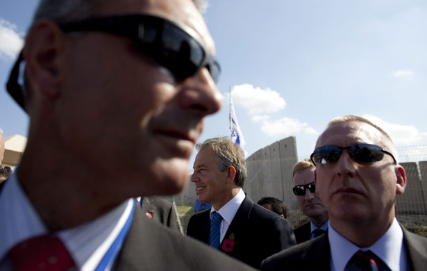 24 hours: Jalama Crossing, Israel: Quartet Middle East envoy Tony Blair
