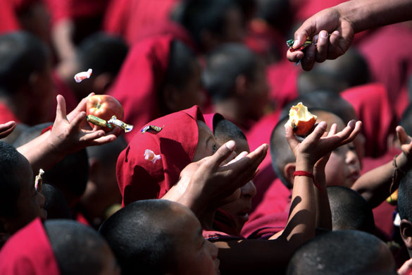 24 hours: Tawang, India: Young Buddhist monks