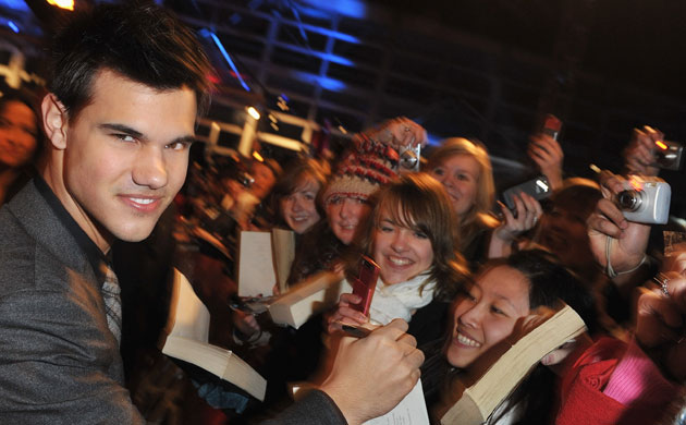 The Twilight Saga: New Moon London premiere: Taylor Lautner