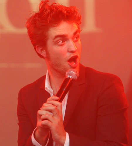 The Twilight Saga: New Moon London premiere: Robert Pattinson