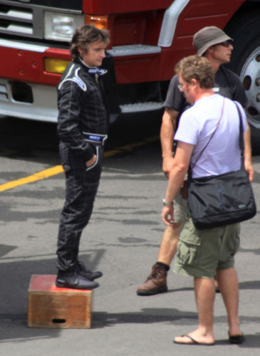 Top Gear: Richard Hammond on a box