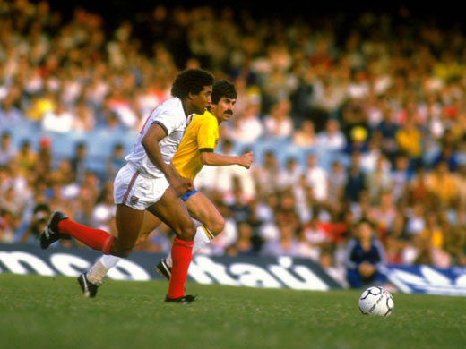 England v Brazil: John Barnes