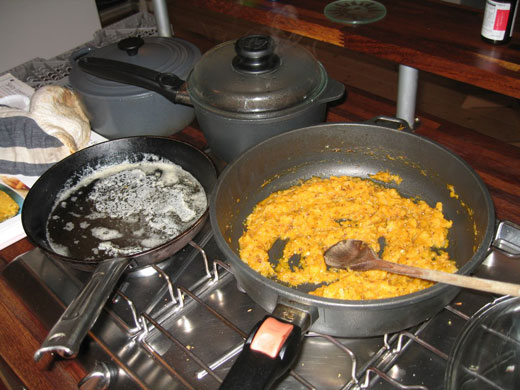 WoM filo pie kitchen clickalong