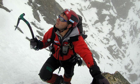 Tomasz Humar climbing Nanga Parbat in Pakistan. Photograph: AFP/Getty Images Tomasz Humar climbing Nanga Parbat in Pakistan. Photograph: AFP/Getty Images