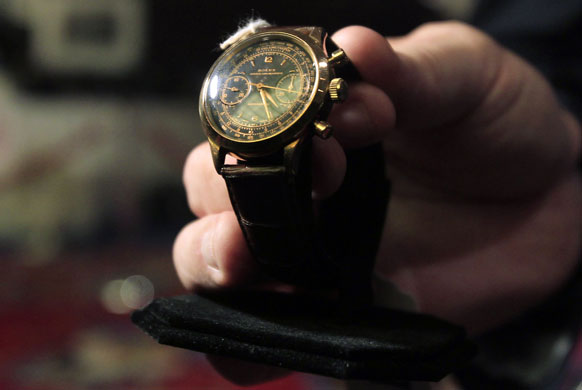 Madoff auction: A Rolex watch owned by Bernard Madoff