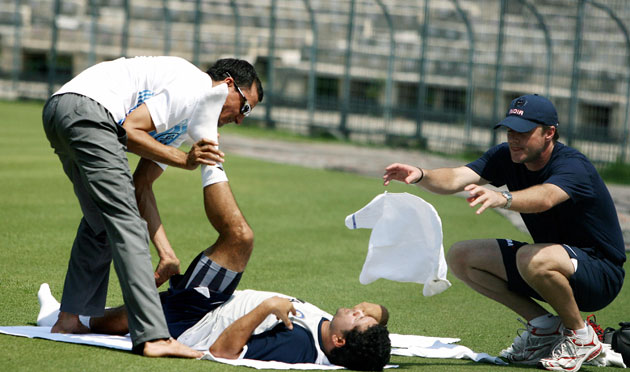 Sachin Tendulkar: Indian cricketer Sachin Tendulkar