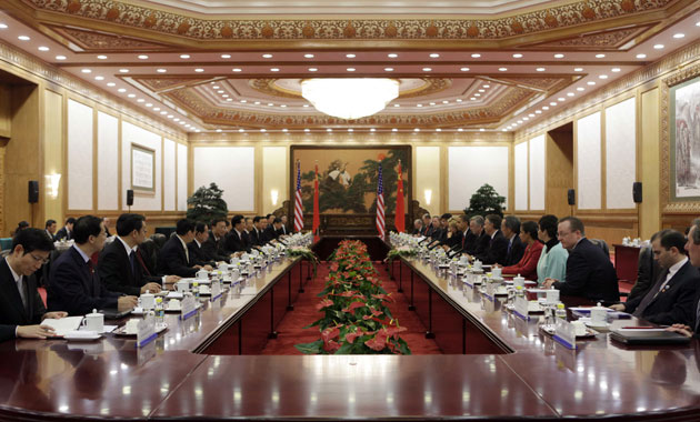 obama in china: Barack Obama and Hu Jintao