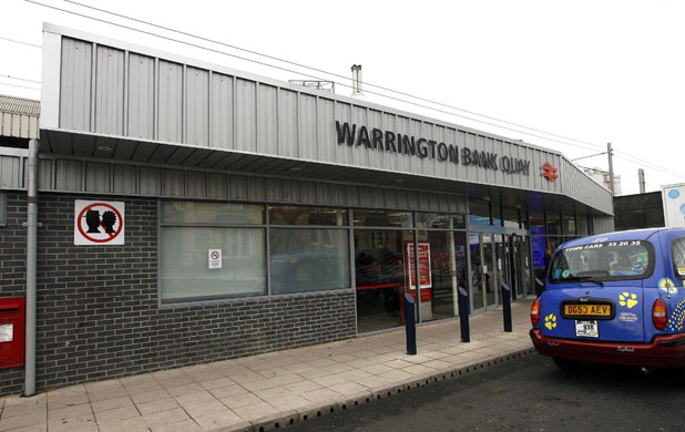 Train stations: Warrington Bank Quay station