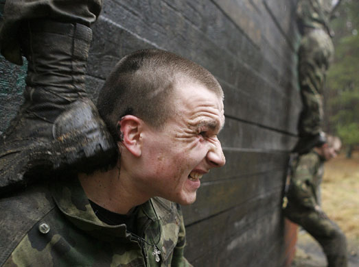 24 hours in pictures: Special forces from Belarus