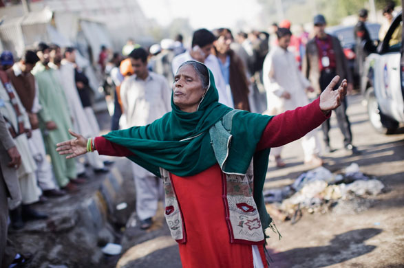 24 hours in pictures: peshawar court house suicide bomb