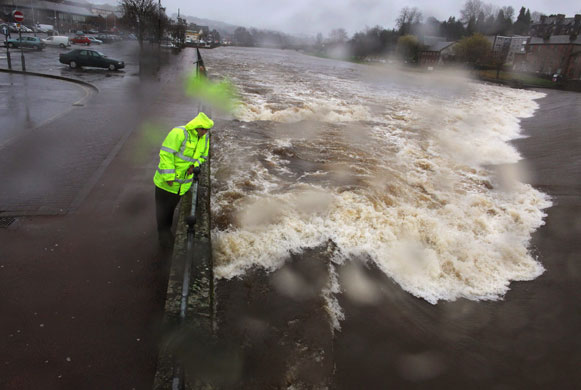 bad weather in uk: severe weather conditions hits Dumfries, Scotland