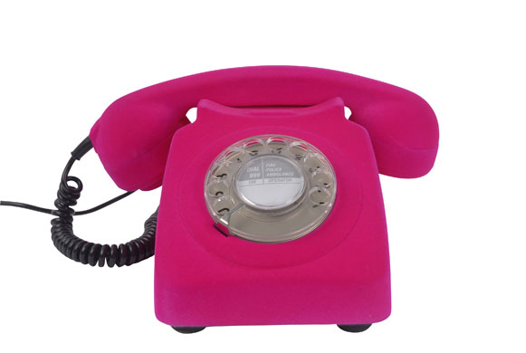 Homeware for under £100: Heals Johnny Egg Pink retro phone