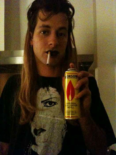 twitter halloween pics: Mark Ronson Halloween Twitter pictures