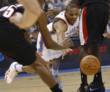 24sport: Russell Westbrook, Greg Oden, Travis Outlaw