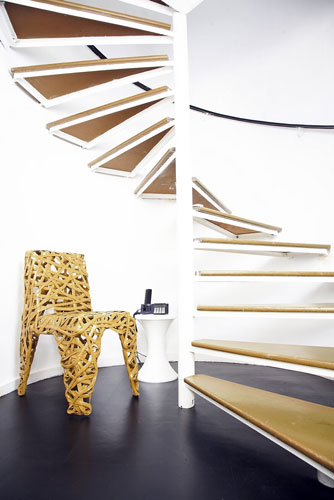 Geffrye Museum: Eco Home exhibition RD Legs chair by Richard Liddle of Codha Design Ltd