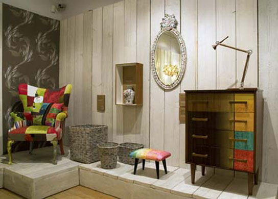 Geffrye Museum: Eco Home exhibition : Domestic objects made from sustainable materials