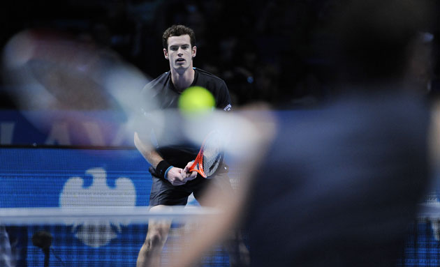 ATP World Tennis Finals: Andy Murray in the final set