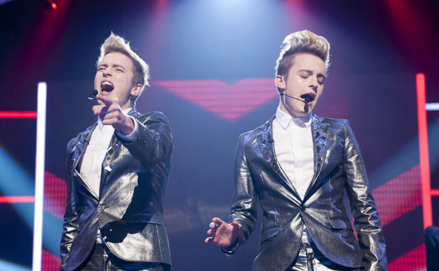 Jedward: John and Edward on Queen week - with a touch of Vanilla Ice