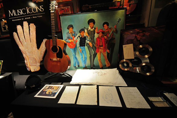 Michael Jackson auction: Items and memorabilia from late US music legend Michael Jackson