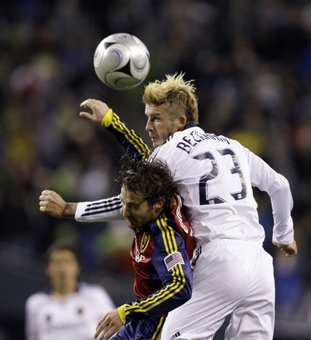 MLS Cup Final: David Beckham, Ned Grabavoy