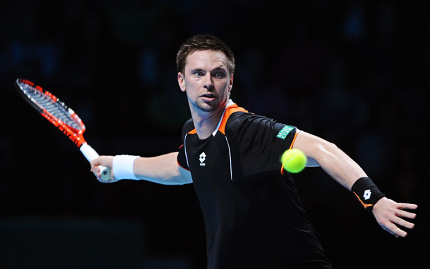 ATP World Tour Tennis: Robin Soderling of Sweden plays against Rafael Nadal of Spain