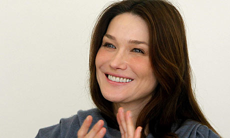 carla bruni. Now Carla Bruni, the wife of