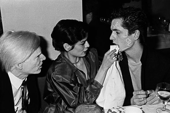 Bianca Jagger was rather enamoured with a young Rupert Everett and started