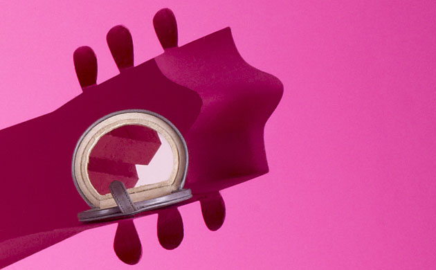 Green Xmas gifts list: Weekend magazine : Leather compact mirror