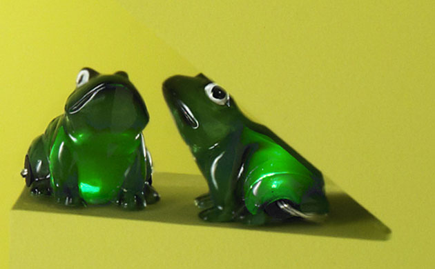 Green Xmas gifts list: Weekend magazine : Solar-powered frog lights