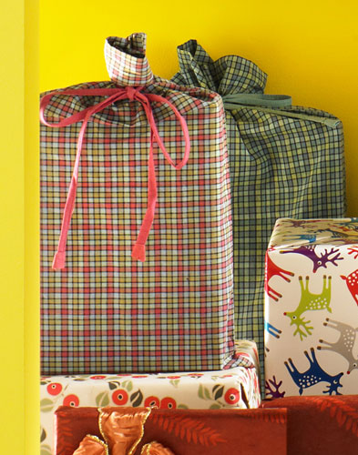 Green Xmas gifts list: Weekend magazine : Organic cotton bag with ribbon