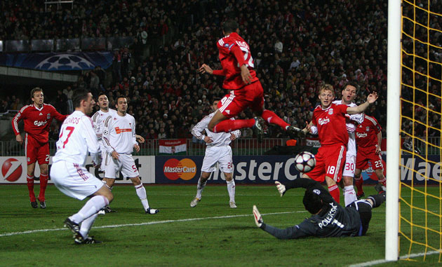 British Teams: David N'gog scores for Liverpool